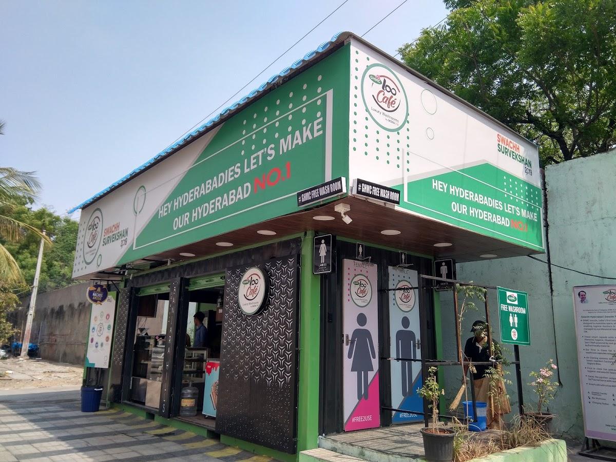 LooCafe public toilet and café at Banjara Hills